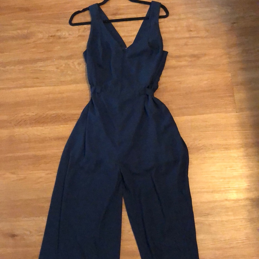 Navy blue jumpsuit